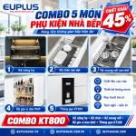 COMBO 5 MÓN PHỤ KIỆN NHÀ BẾP EUPLUS NAN DẸT – CAO CẤP