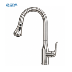 VÒI CHÉN NÓNG LẠNH DÂY RÚT CAO CẤP B-Gem - T07Riva 