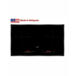 Bếp Từ Kaff KF-FL68II New Plus 2 Vùng Nấu Inverter – Made in Malaysia, Mặt Kính Schott Ceran Đức