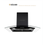 Máy Hút Mùi Kocher K-8872V Kính Cong 70/90cm – Hút 1550m³/h, Ultra Swing Siêu Êm, Made in Vietnam
