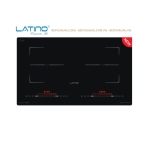Bếp Từ Đôi Latino LT-I2D8086L Inverter – Kính Nano Chống Xước, Công Suất 2400W, Nhập Khẩu Thái Lan