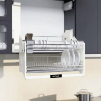 GIÁ BÁT ĐĨA NÂNG HẠ EUPLUS INOX 304