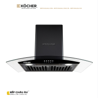 Máy Hút Mùi Kocher K-8872V Kính Cong 70/90cm – Hút 1550m³/h, Ultra Swing Siêu Êm, Made in Vietnam