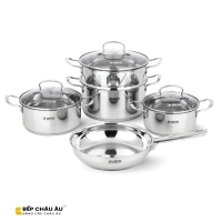Bộ Nồi Inox 304 B-GEM BG-888 NEW – Bộ 8 Món Đáy 5 Lớp