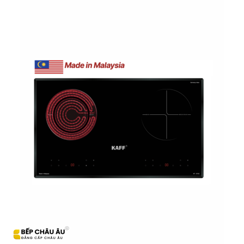 Bếp Điện Từ Kaff KF-073IC 1 Từ 1 Điện Inverter Malaysia – Mặt Kính Crystal, Booster 3200W