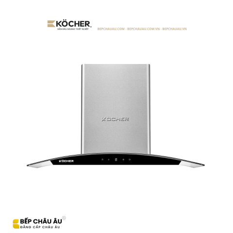 Máy Hút Mùi Kính Cong Köcher K-228PRO 70cm – Ultra Swing Siêu Êm, Hút 1400m³/h, Cảm Ứng Vẫy Tay