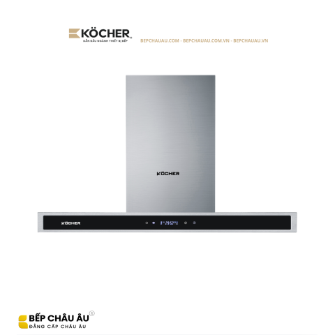 Máy Hút Mùi Kocher K-225D Chữ T 70/90cm – Hút 1800m³/h, Ultra Swing Siêu Êm, Made in Malaysia