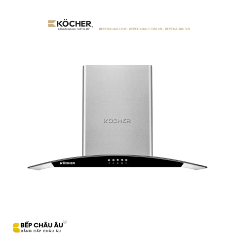 Máy Hút Mùi Kính Cong Köcher K-8872I 70cm/90cm – Ultra Swing Siêu Êm, Công Suất Hút 1550m³/h