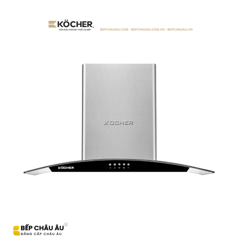 Máy Hút Mùi Kính Cong Köcher K-8070I 70cm/90cm – Ultra Swing Siêu Êm, Hút 1550m³/h