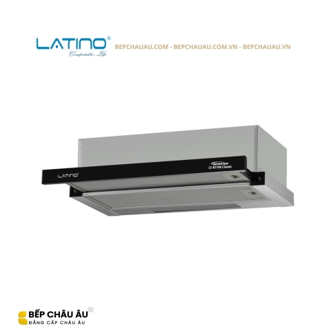 Máy Hút Mùi Latino LT-AT700 Classic Âm Tủ Kéo Rút 70cm – Turbo 1000m³/h, Công Tắc 3 Cấp Độ