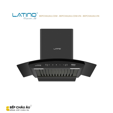 Máy Hút Mùi Latino LT-KC700S 70cm Kính Cong – Turbo 190W, Cảm Ứng Vẫy Tay, Lực Hút 1200m³/h