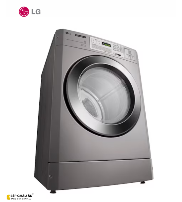 Máy Sấy Công Nghiệp LG CDG27RUQES Giant Coin 10kg – Sấy Điện Thông Khí, Cảm Biến Độ Ẩm, Quản Lý Wi-Fi