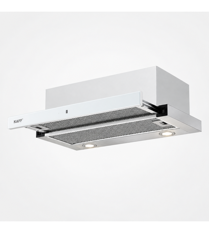 Máy Hút Mùi Âm Tủ KAFF KF-TL7001W Kính Phối Inox, Cảm Ứng 750m³/h