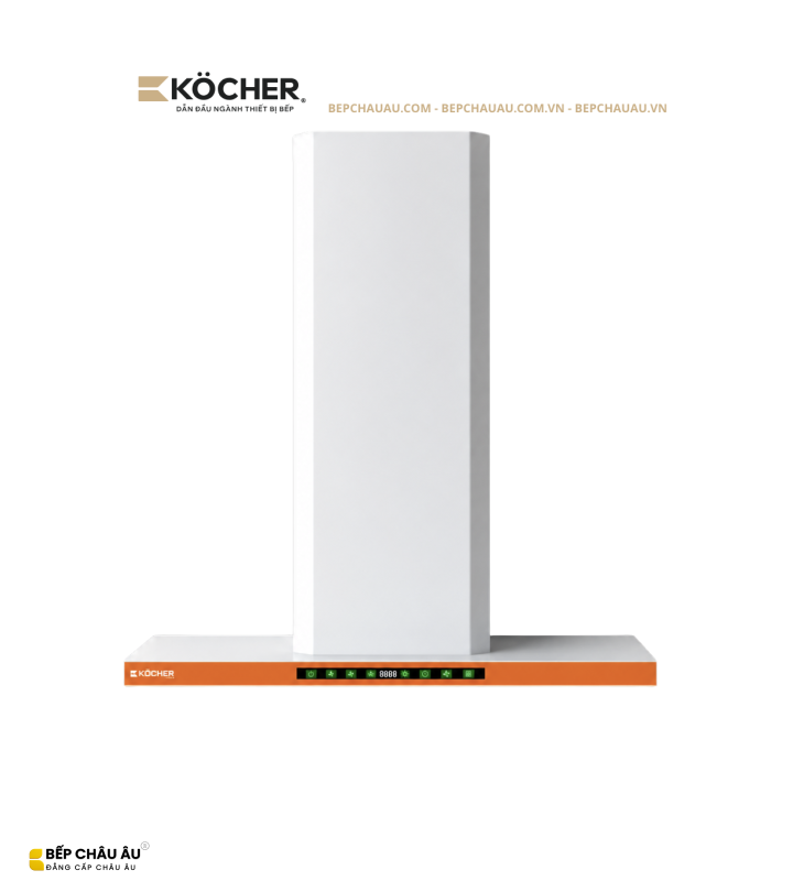 Máy Hút Mùi Kocher Luvia Premium Pro 70/90cm – Inverter Siêu Êm, Kính Nano Matte, Điều Khiển Vẫy Tay