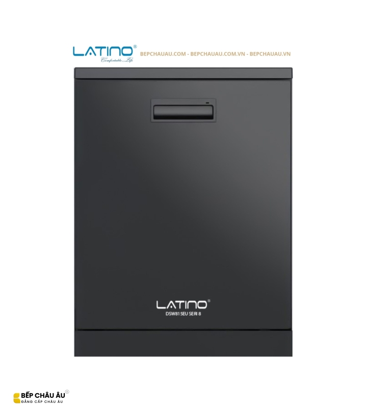 Máy Rửa Bát Latino LT-DSW815EU Seri 8 – 15 Bộ, 3 Giàn Rửa, Sấy Khô PTC, Nhập Khẩu Malaysia